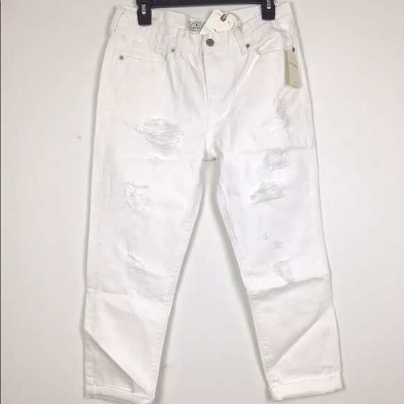 LUCKY BRAND SIENNA DESTROYED JEANS new with tags - Picture 6 of 7